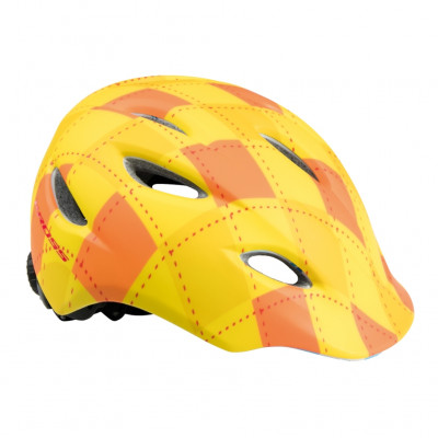 Detská cyklistická prilba Kross Infano XS/ 48-52 cm žlto-oranžová 